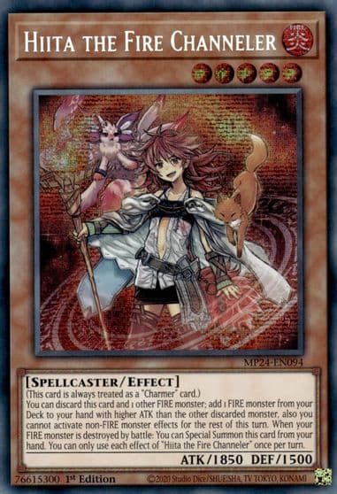 Hiita the Fire Channeler 25th Anniversary Tin: Dueling Mirrors Yu-Gi-Oh! card