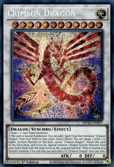 Crimson Dragon 25th Anniversary Tin: Dueling Mirrors Yu-Gi-Oh! card