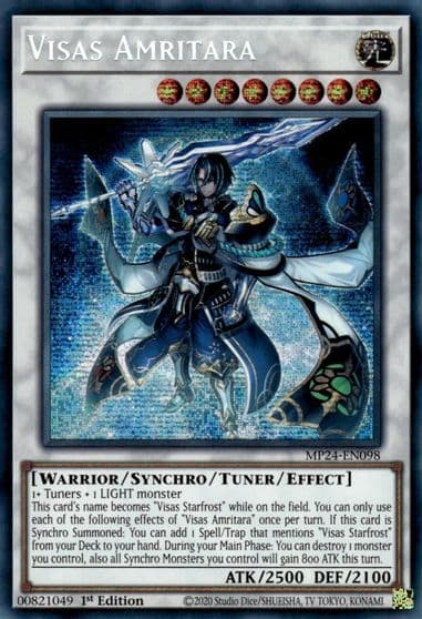 Visas Amritara 25th Anniversary Tin: Dueling Mirrors Yu-Gi-Oh! card