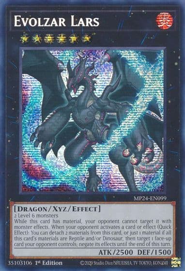 Evolzar Lars 25th Anniversary Tin: Dueling Mirrors Yu-Gi-Oh! card