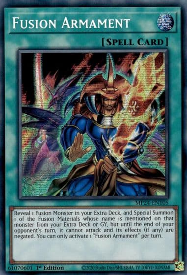 Fusion Armament 25th Anniversary Tin: Dueling Mirrors Yu-Gi-Oh! card