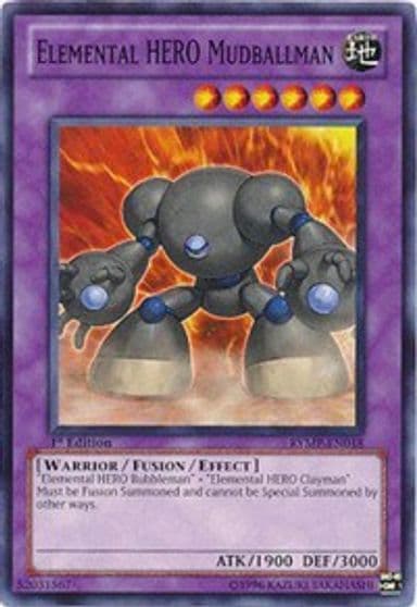 Elemental HERO Mudballman Ra Yellow Mega Pack Yu-Gi-Oh! card