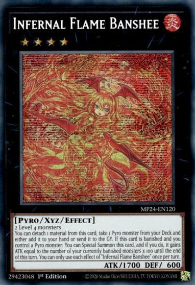 Infernal Flame Banshee 25th Anniversary Tin: Dueling Mirrors Yu-Gi-Oh! card