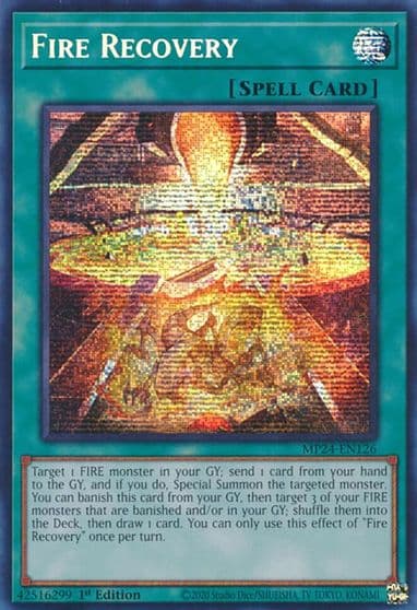 Fire Recovery 25th Anniversary Tin: Dueling Mirrors Yu-Gi-Oh! card