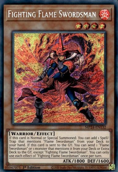 Fighting Flame Swordsman 25th Anniversary Tin: Dueling Mirrors Yu-Gi-Oh! card