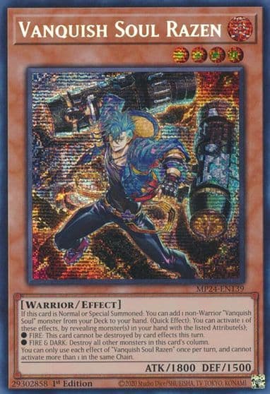 Vanquish Soul Razen 25th Anniversary Tin: Dueling Mirrors Yu-Gi-Oh! card