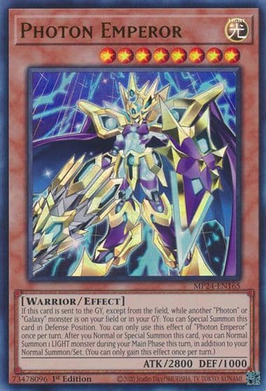 Photon Emperor 25th Anniversary Tin: Dueling Mirrors Yu-Gi-Oh! card