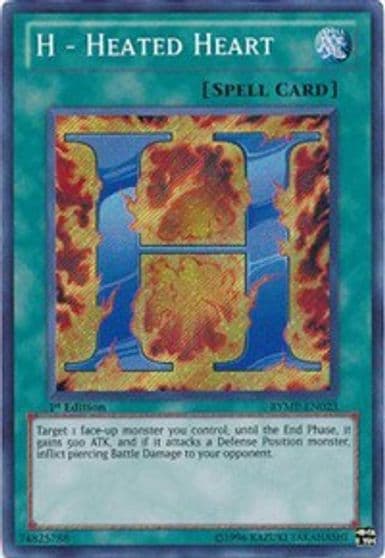 H Heated Heart Ra Yellow Mega Pack Yu-Gi-Oh! card