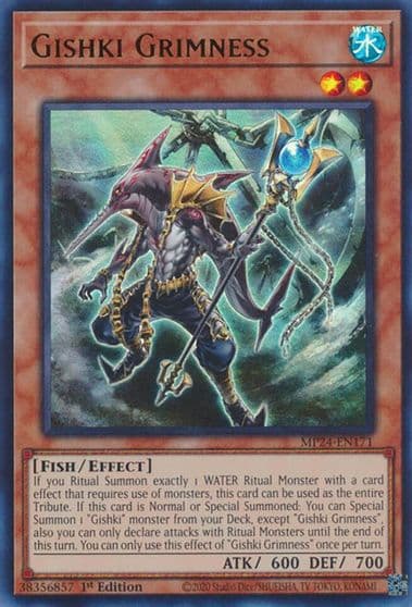 Gishki Grimness 25th Anniversary Tin: Dueling Mirrors Yu-Gi-Oh! card
