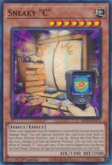 Sneaky C 25th Anniversary Tin: Dueling Mirrors Yu-Gi-Oh! card
