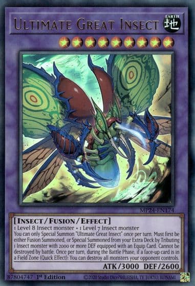 Ultimate Great Insect 25th Anniversary Tin: Dueling Mirrors Yu-Gi-Oh! card