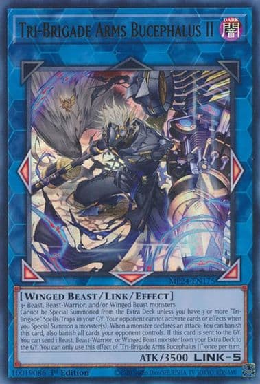 Tri Brigade Arms Bucephalus II 25th Anniversary Tin: Dueling Mirrors Yu-Gi-Oh! card