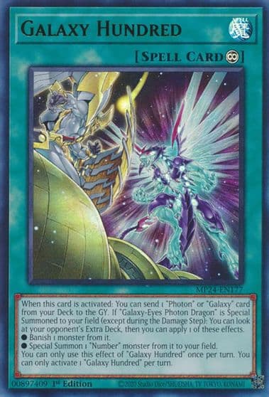 Galaxy Hundred 25th Anniversary Tin: Dueling Mirrors Yu-Gi-Oh! card