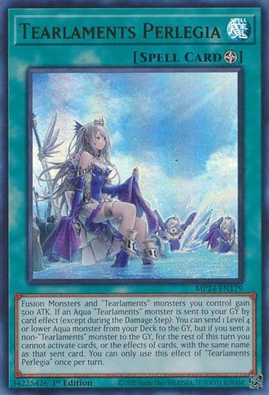 Tearlaments Perlegia 25th Anniversary Tin: Dueling Mirrors Yu-Gi-Oh! card