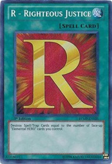 R Righteous Justice Ra Yellow Mega Pack Yu-Gi-Oh! card
