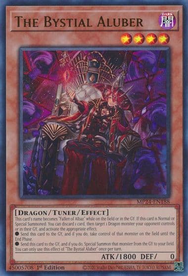 The Bystial Aluber 25th Anniversary Tin: Dueling Mirrors Yu-Gi-Oh! card