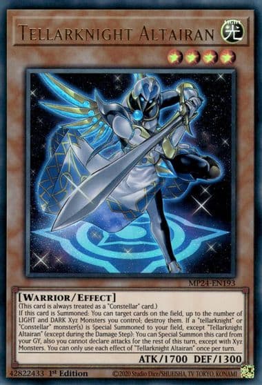 Tellarknight Altairan 25th Anniversary Tin: Dueling Mirrors Yu-Gi-Oh! card