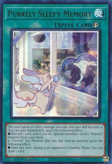 Purrely Sleepy Memory 25th Anniversary Tin: Dueling Mirrors Yu-Gi-Oh! card
