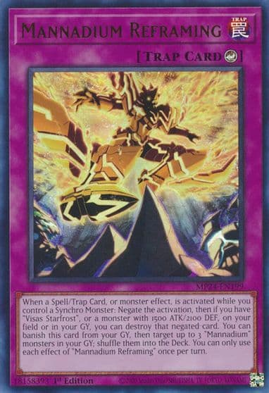 Mannadium Reframing 25th Anniversary Tin: Dueling Mirrors Yu-Gi-Oh! card