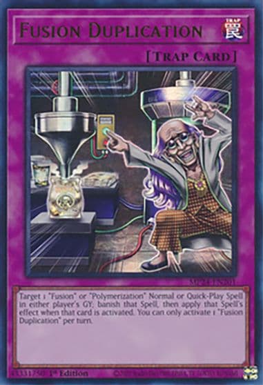 Fusion Duplication 25th Anniversary Tin: Dueling Mirrors Yu-Gi-Oh! card