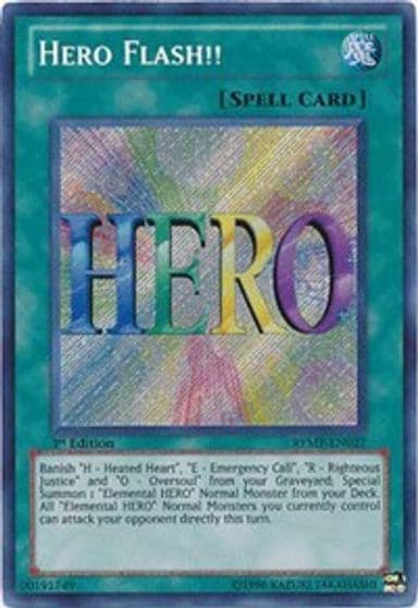 Hero Flash Ra Yellow Mega Pack Yu-Gi-Oh! card