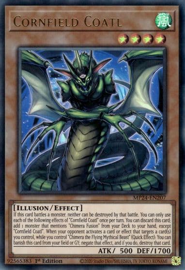 Cornfield Coatl 25th Anniversary Tin: Dueling Mirrors Yu-Gi-Oh! card