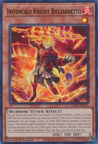 Infernoble Knight Ricciardetto 25th Anniversary Tin: Dueling Mirrors Yu-Gi-Oh! card
