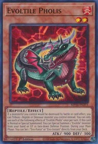 Evoltile Pholis 25th Anniversary Tin: Dueling Mirrors Yu-Gi-Oh! card