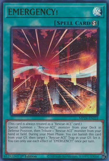 EMERGENCY 25th Anniversary Tin: Dueling Mirrors Yu-Gi-Oh! card