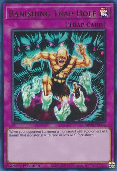 Banishing Trap Hole 25th Anniversary Tin: Dueling Mirrors Yu-Gi-Oh! card