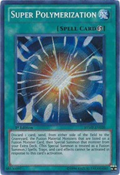 Super Polymerization Ra Yellow Mega Pack Yu-Gi-Oh! card