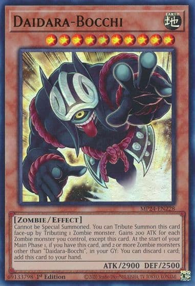 Daidara Bocchi 25th Anniversary Tin: Dueling Mirrors Yu-Gi-Oh! card