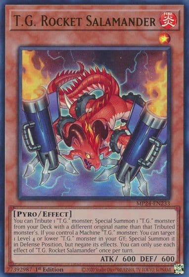 TG Rocket Salamander 25th Anniversary Tin: Dueling Mirrors Yu-Gi-Oh! card