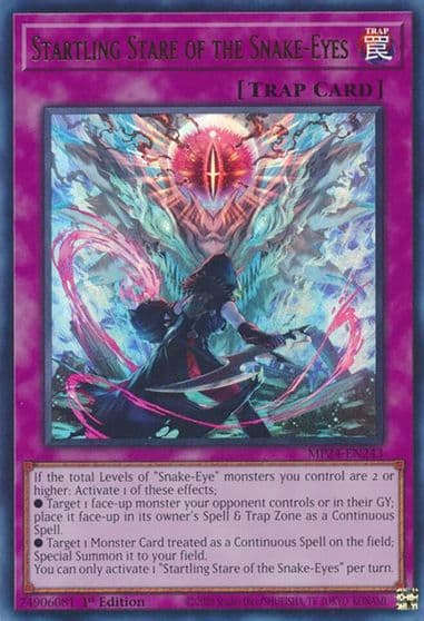 Startling Stare of the Snake Eyes 25th Anniversary Tin: Dueling Mirrors Yu-Gi-Oh! card