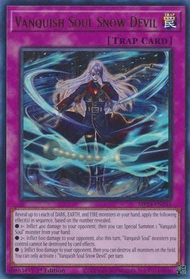Vanquish Soul Snow Devil 25th Anniversary Tin: Dueling Mirrors Yu-Gi-Oh! card