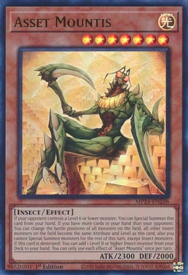 Asset Mountis 25th Anniversary Tin: Dueling Mirrors Yu-Gi-Oh! card