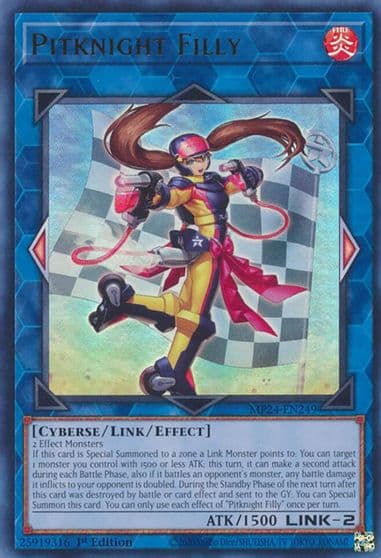 Pitknight Filly 25th Anniversary Tin: Dueling Mirrors Yu-Gi-Oh! card