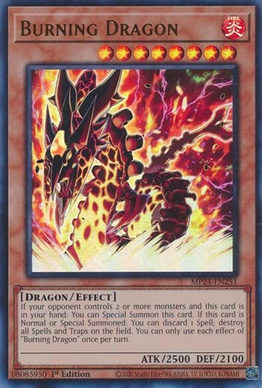 Burning Dragon 25th Anniversary Tin: Dueling Mirrors Yu-Gi-Oh! card