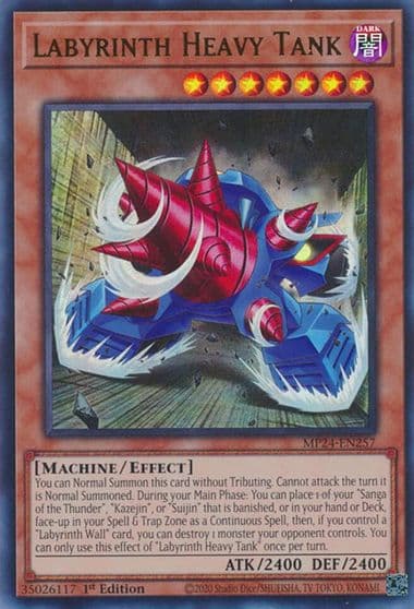 Labyrinth Heavy Tank 25th Anniversary Tin: Dueling Mirrors Yu-Gi-Oh! card