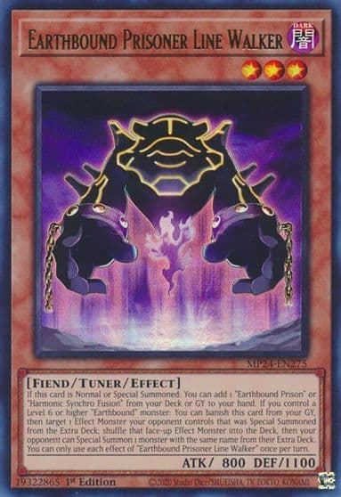 Earthbound Prisoner Line Walker 25th Anniversary Tin: Dueling Mirrors Yu-Gi-Oh! card
