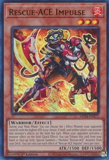 Rescue ACE Impulse 25th Anniversary Tin: Dueling Mirrors Yu-Gi-Oh! card