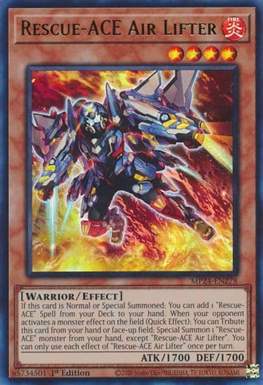 Rescue ACE Air Lifter 25th Anniversary Tin: Dueling Mirrors Yu-Gi-Oh! card