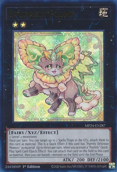 Epurrely Plump 25th Anniversary Tin: Dueling Mirrors Yu-Gi-Oh! card