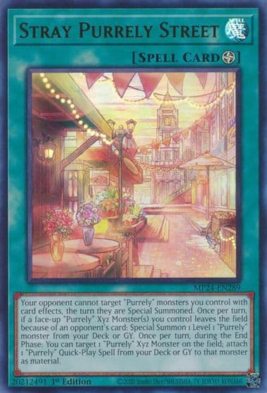 Stray Purrely Street 25th Anniversary Tin: Dueling Mirrors Yu-Gi-Oh! card
