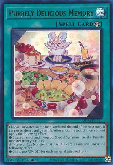 Purrely Delicious Memory 25th Anniversary Tin: Dueling Mirrors Yu-Gi-Oh! card