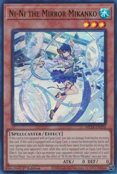 Ni Ni the Mirror Mikanko 25th Anniversary Tin: Dueling Mirrors Yu-Gi-Oh! card