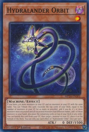 Hydralander Orbit 25th Anniversary Tin: Dueling Mirrors Yu-Gi-Oh! card