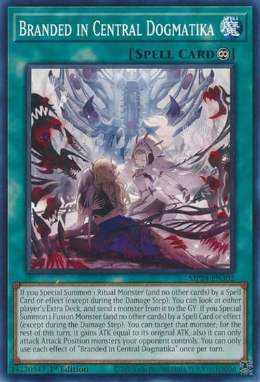 Branded in Central Dogmatika 25th Anniversary Tin: Dueling Mirrors Yu-Gi-Oh! card