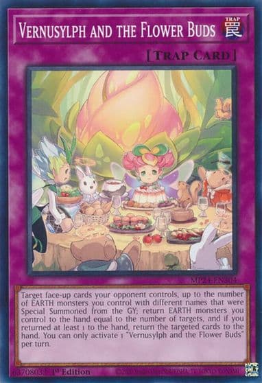 Vernusylph and the Flower Buds 25th Anniversary Tin: Dueling Mirrors Yu-Gi-Oh! card