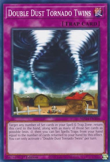 Double Dust Tornado Twins 25th Anniversary Tin: Dueling Mirrors Yu-Gi-Oh! card